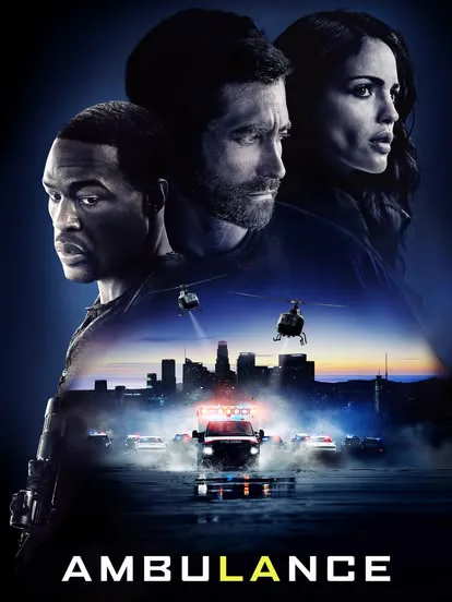 Ambulance film poster, on demand with Trex IPTV