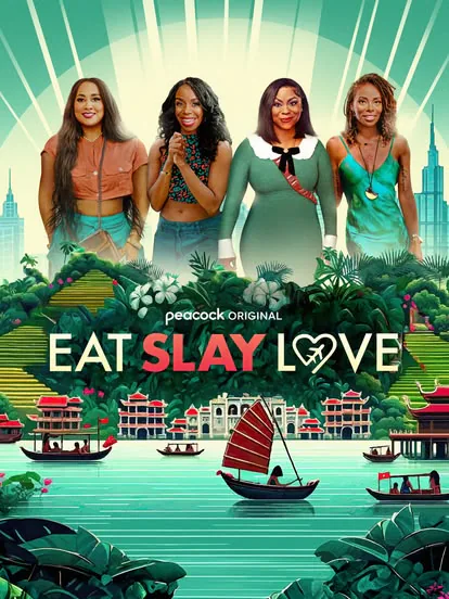 Eat Slay Love series poster, on demand with Trex IPTV