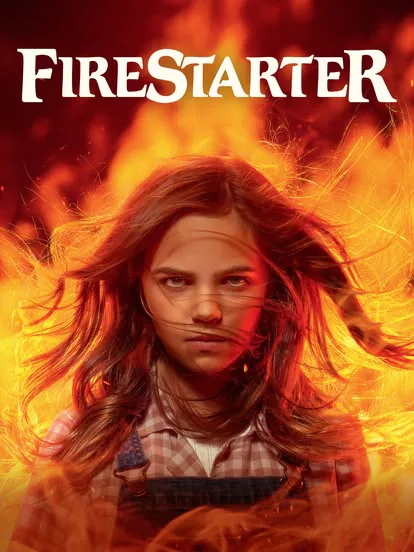 Firestarter film poster, on demand with Trex IPTV