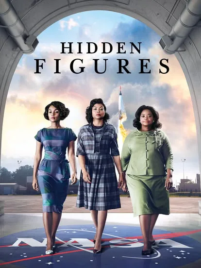 Hidden Figures film poster, on demand with Trex IPTV