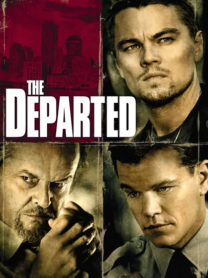 The Departed film poster, on demand with Trex IPTV